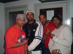 Musik G , STEZO (RIP), Lex and Danjah Stand Clear backstage